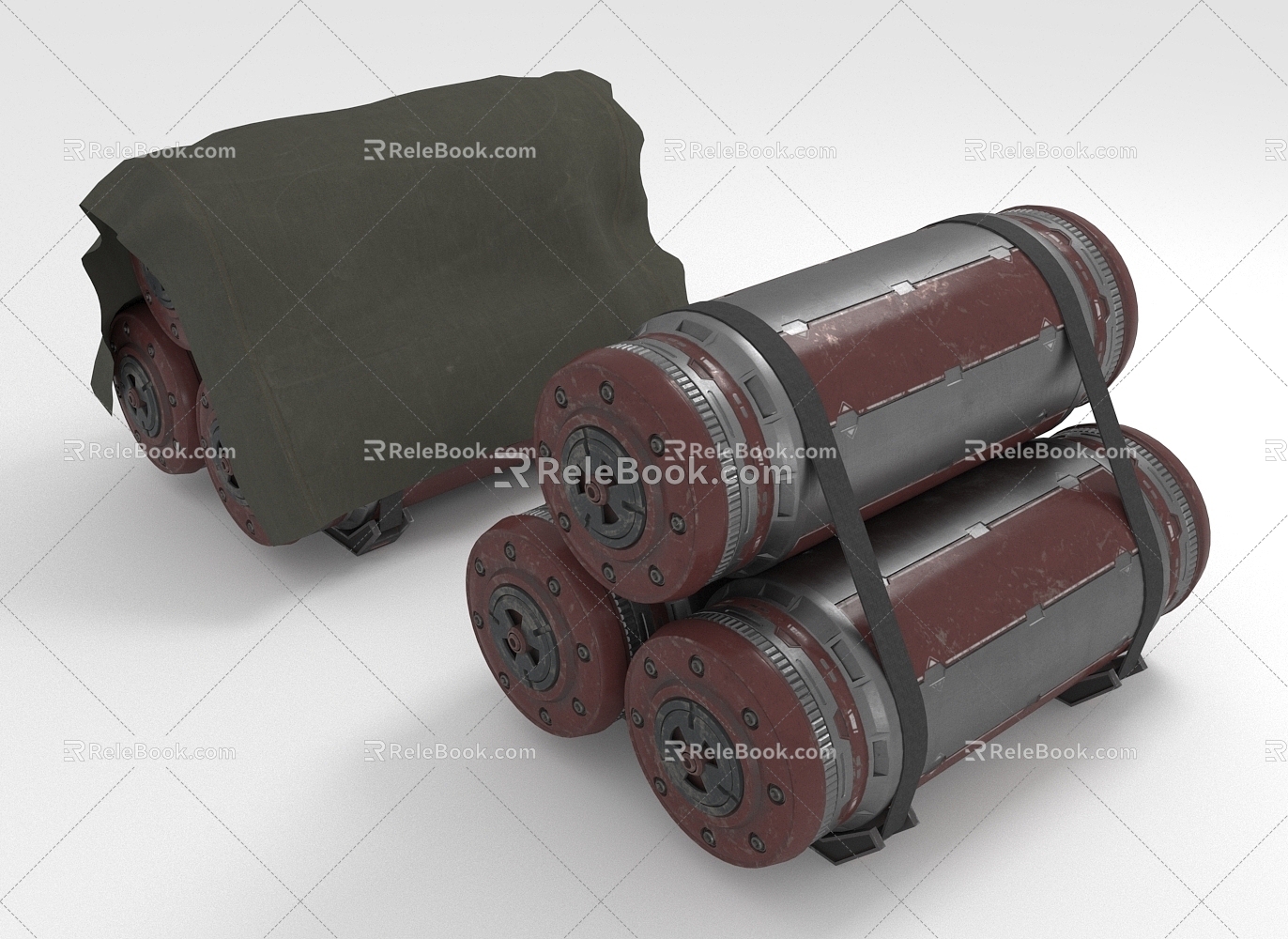 Battery Energy Industrial Equipment 3d model