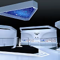 Sony Modern Exhibition Booth Design With Sleek Layout And Display Areas