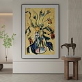 modern decorative painting 3d model