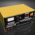 Decos CLASS 220 Yellow Electrical Device With Meter And Control Buttons