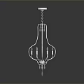 Elegant Modern Chandelier Lighting Combination With Metal Frame And Crystal Pendants
