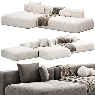 Tamamm Modular Sofa Corner Sofa 3d model