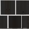 Modern Hotel Elevator Lobby Design With Wooden Panels Metal Accents And Floor Indicators