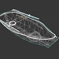 Traditional Handcrafted Wooden Boat With Classic Design And Wooden Seats