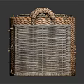 Three Different Woven Storage Baskets for Household Organizing and Decor