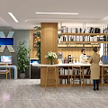 Modern Book Art Interior Design With Stylish Bookshelves And Artistic Decor