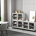 Modern Sideboard Storage Cabinet 3d model