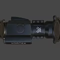 Red Dot Rifle Sight 3d model