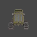 Road roller 3d model