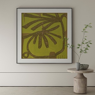 decorative painting 3d model