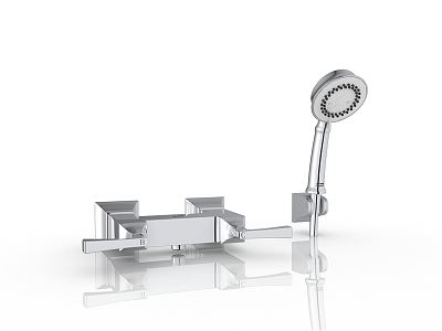 Modern shower faucet model