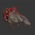 Arbor Tree Trunk Showcasing Natural Rough Texture And Detailed Wooden Structure