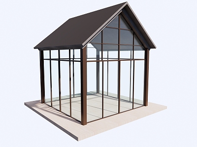 Pavilion sunshine room 3d model