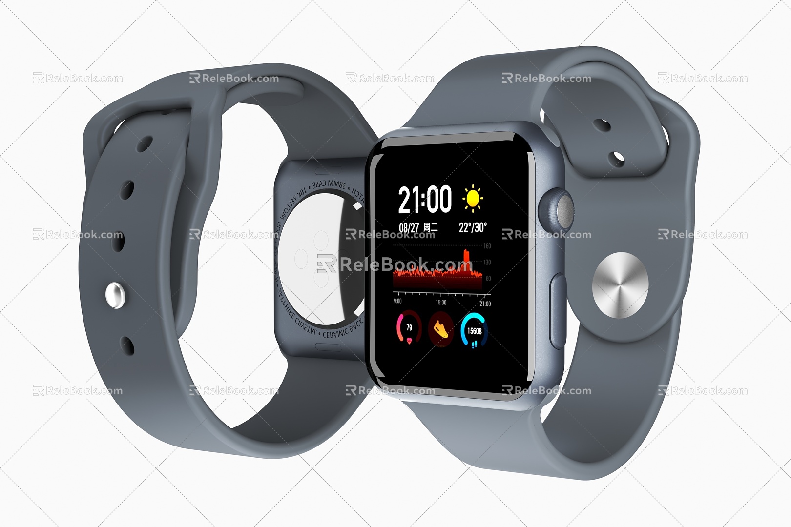 iPhone Watch SE Apple Watch 3d model