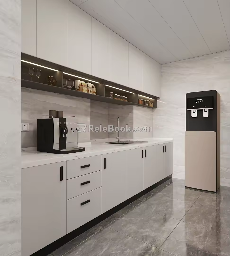 Modern pantry 3d model