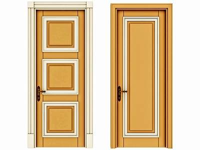 European-style swing door model