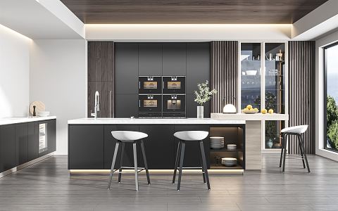 Modern Kitchen 3d model