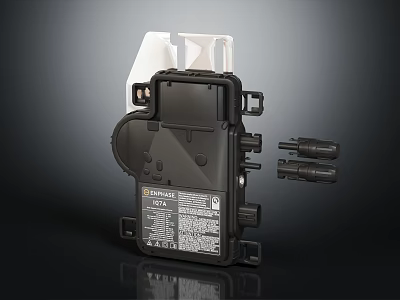 DEWALT DWPV Black Computer Power Module With Interface And Label Components Design 3d model