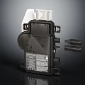 DEWALT DWPV Black Computer Power Module With Interface And Label Components Design