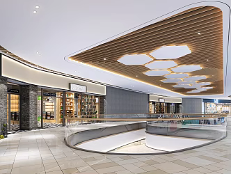 Modern Mall 3d model