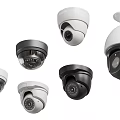 Projection Surveillance Cameras Various Types And Styles For Security Monitoring