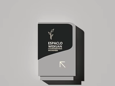 Modern Commercial Equipment With Espacio Weikuan Sleek Black Gray Design 3d model