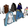 Stylish Jackets Collection Featuring Various Styles Different Colors And Hooded Designs