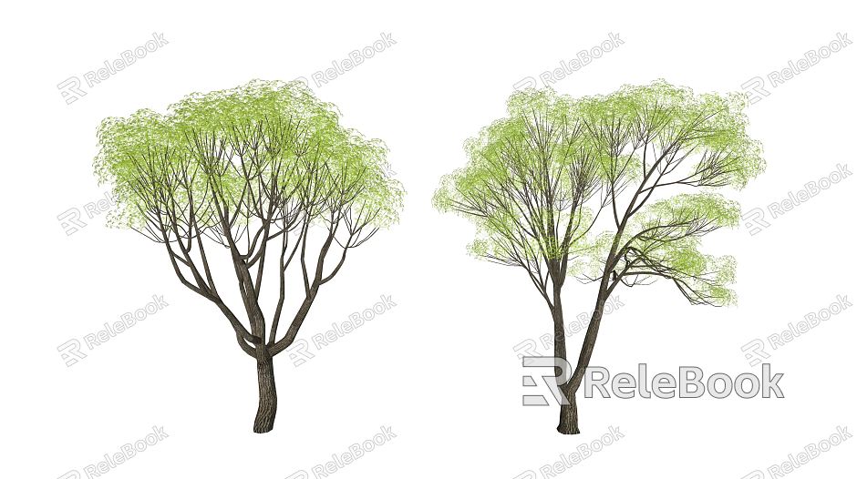 Modern Tree Landscape Tree model