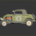 Modern Armed Vehicle Self-made Armed Vehicle Modified Vehicle Modified Chariot Chariot Chariot 3d model
