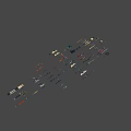 Firearms Weapon Pack 3d model