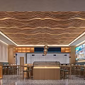 Private Beef Restaurant With Chinese Style Wooden Exterior Bright Interior And Welcome Sign