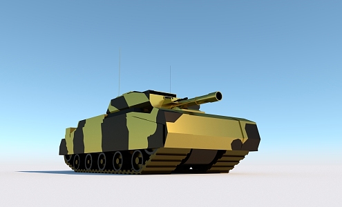 Toy Tanks 3d model