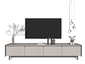 TV cabinet 3d model