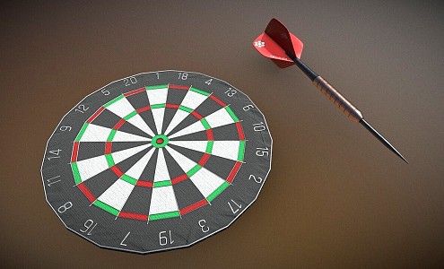 Modern Dart Target 3d model