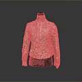 Elegant Detailed Lace Top Fashion Design On Black Mannequin Background