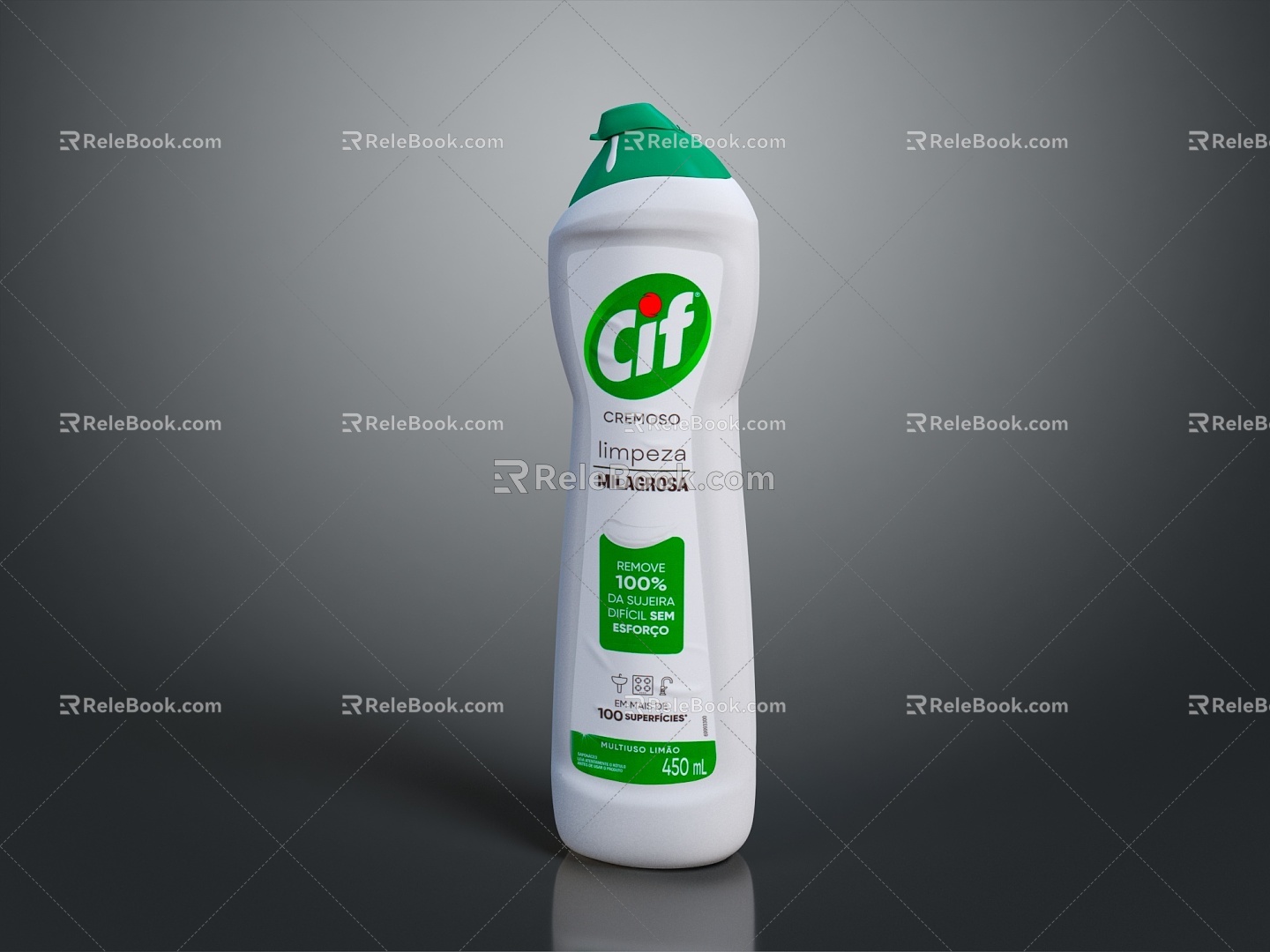 Daily chemical disinfectant detergent 3d model