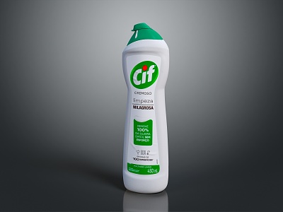 Daily chemical disinfectant detergent 3d model