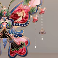 Cloisonne Enamel Butterfly 3d model