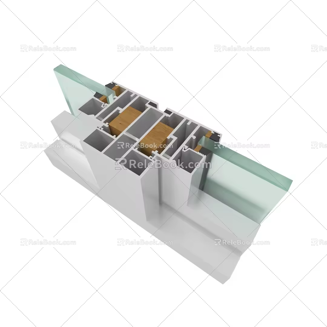 Model of casement node 3d model
