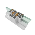 Model of casement node 3d model