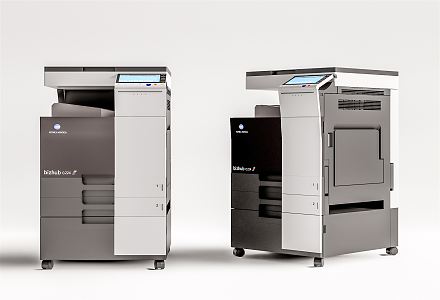 Modern Printers 3d model