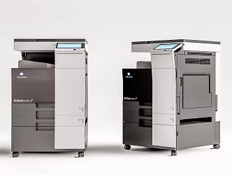 Modern Printers 3d model