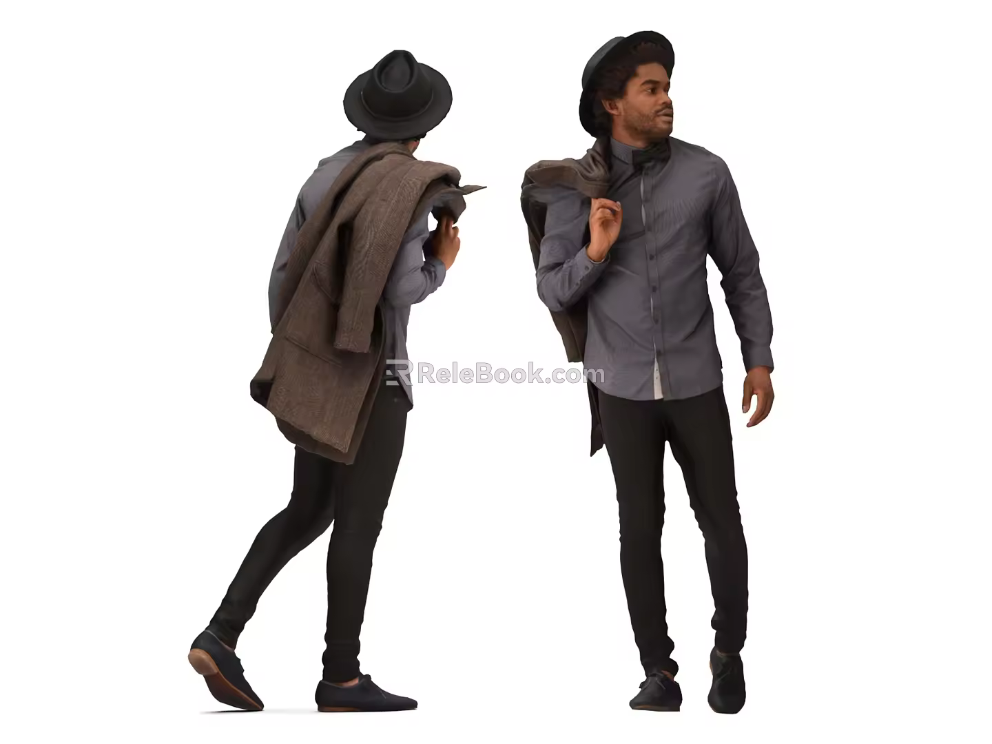 modern man 3d model