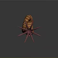 Modern nautilus squid octopus 3d model