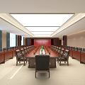 Conference Room 3d model