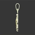 Elegant Metallic Pendant With Intricate Bird Design And Cloud Patterns For Daily Use