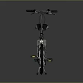 Sleek Modern Folding Bicycle With Lightweight Aluminum Frame For Urban Commuting