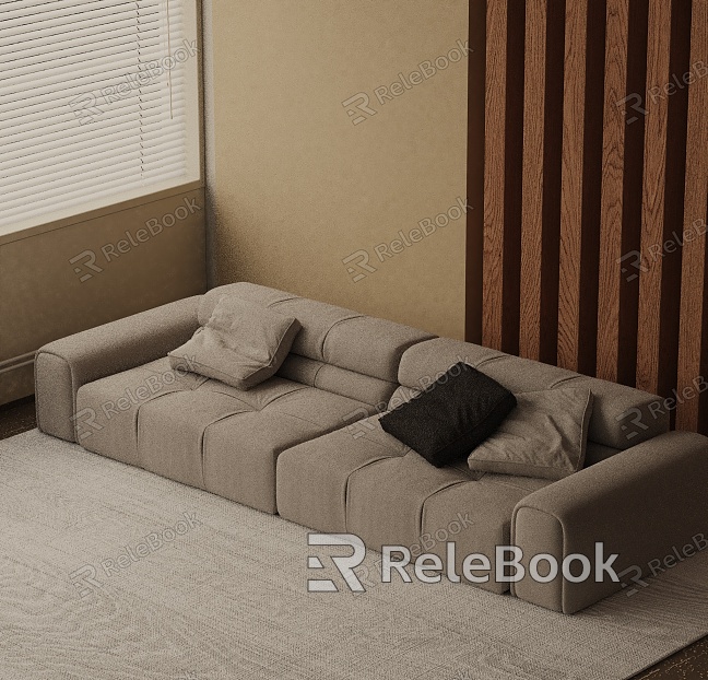 Three-seat sofa model