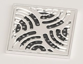 Hardware Bathroom Floor Drain Toilet Hardware 3d model