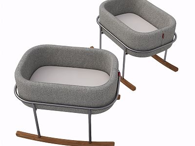 Modern crib cradle model